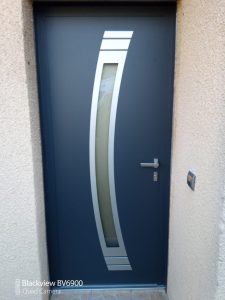 Porte d'entrée aluminium Claix 2020 1